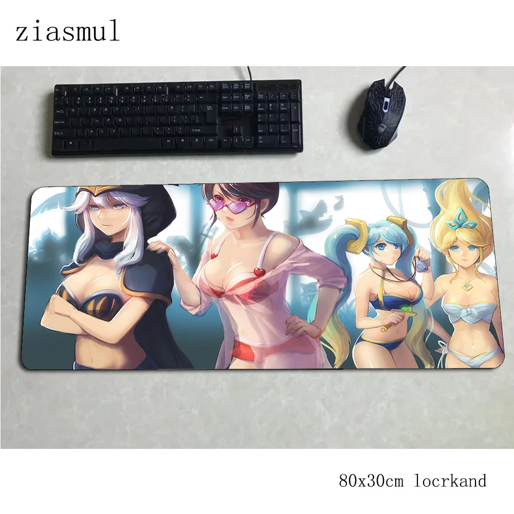 

teemo mouse pad gamer Professional 800x300x3mm notbook mouse mat gaming mousepad Domineering pad mouse PC desk padmouse mats