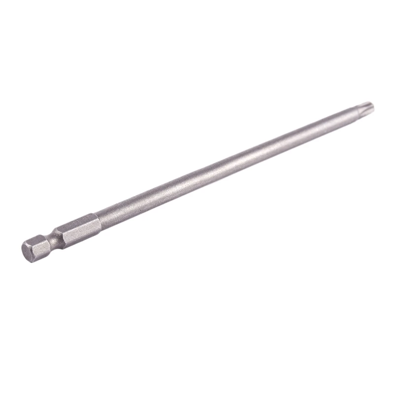 150 мм длиной 1/4 дюйма шестигранный хвостовик T30 Torx отвертки безопасности Бит
