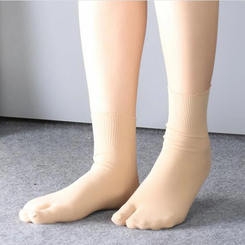 1 Pair Slipper Sandal Split 2 Toe Tabi Foot Finger for Women Sandal Toe Socks Tabi Split 2 Toe Socks Ninja Geta Flip Flop Unisex