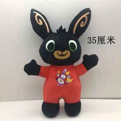 Горячая Bing Bunny плюшевая игрушка подвеска зажим Брелок Bing Bunny кукла Hoppity Voosh чучело Pando кролик игрушка для рождественских подарков - Цвет: 35cm B