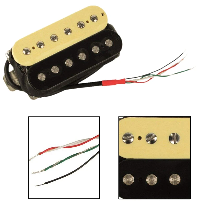 Электрогитара хамбакер звукосниматели Alnico V Pickup(Зебра+ черный