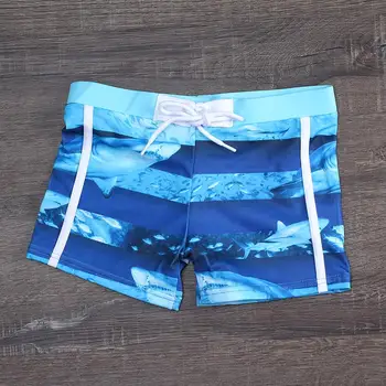 

Boys Swimming Trunks 2020 Summer Beach Fashion Shorts Adjustable Kids Boys Sports Bathing Trunks Shark Trunks