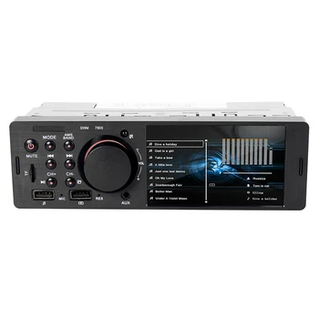 

4" Auto Radio Stereo Player Car Radio Dual USB Bluetooth Handsfree MP5 Player Reverse Image Fast Charge AUX FM Car Radio