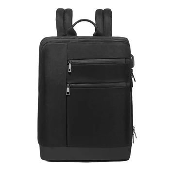 

Business Backpack Oxford Cloth Breathable Wearable USB Backpack Fashion Travel Outdoor Computer Bag Solid Color School Bags B66