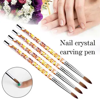 

UV Gel Drawing Painting Nail Gel Brush Acrylic Nail Pen French Nail Mixed Colors Handle Nail Art DIY Tools