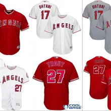 Для мужчин Лос-Анджелеса Shohei Ohtani Майк Траут Джерси