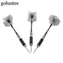 3 шт./компл. 22 г Вольфрам Сталь острые наконечники точка Дротика s, бочка и резные алюминиевые сплавы и приятный 2D Лазерная Светоотражающая Дротика Перелёты