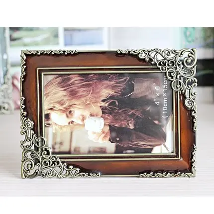 Metal photo frame birthday gift photo frame wedding baby photo frame