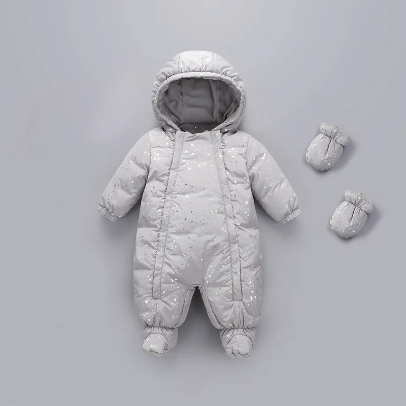 Ircomll/комбинезон для новорожденных на русскую зиму; ветронепроницаемый комбинезон для мальчиков и девочек; теплая детская одежда для малышей