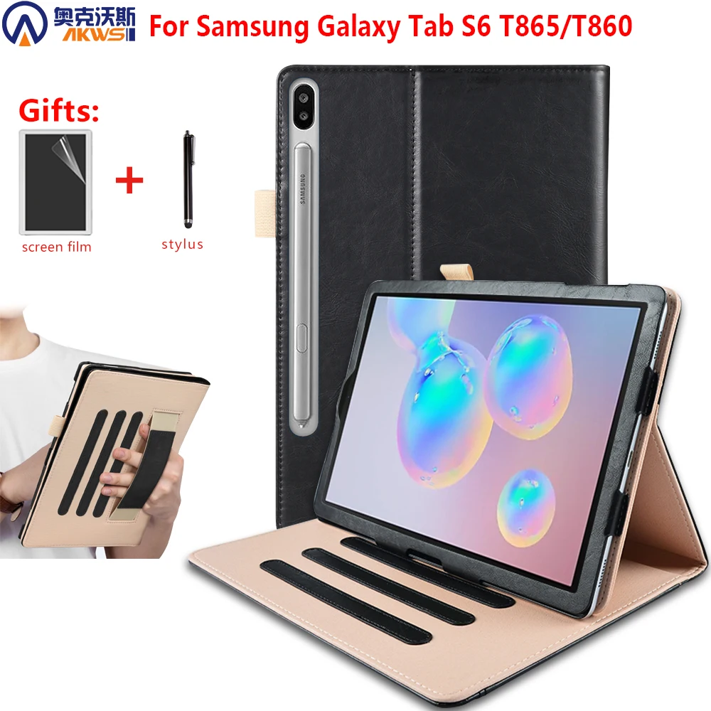 Чехол для samsung Galaxy Tab S6 10,5 SM-T860 SM-T865 10," Чехол-книжка для планшета Galaxy Tab S6 10,5