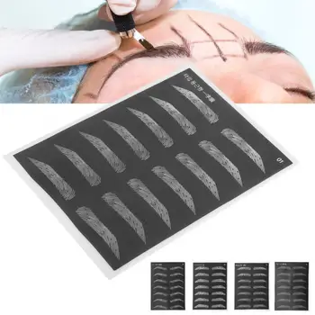 

5Pcs/set Professional Eyebrow Tattoo Training Skin Beginners Makeup Tattoo Fake False Practice Skin Tattoo Accessories