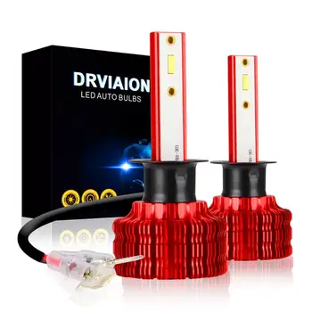 

2X 16000LM Car Headlight Bulbs LED H1 H4 9003 Hi/Lo H11 H8 9005 HB3 9006 HB4 Automobiles Headlamp Auto Lamp CANBUS 12V 6000K