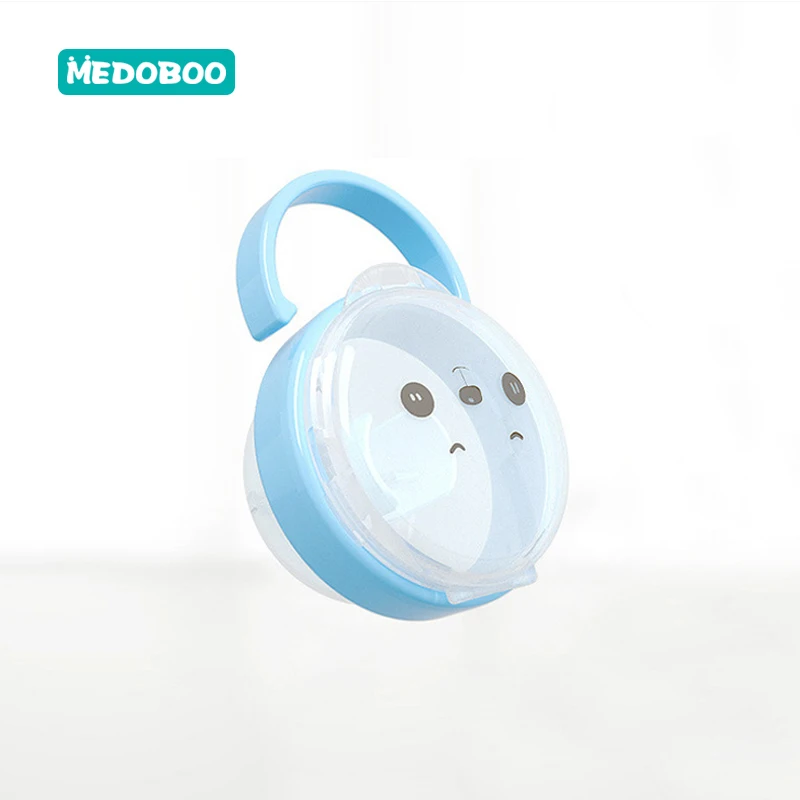 Medoboo портативный детский контейнер для соски безопасности мультфильм соска для младенца Колыбель Чехол держатель Контейнер путешествия соска коробка для хранения