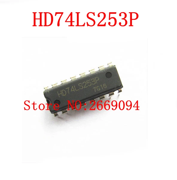 10 шт./50 шт. Бесплатная доставка SN74LS253N 74LS253N HD74LS253P HD74LS253 74LS253 74LS253P DIP-16 Новинка |