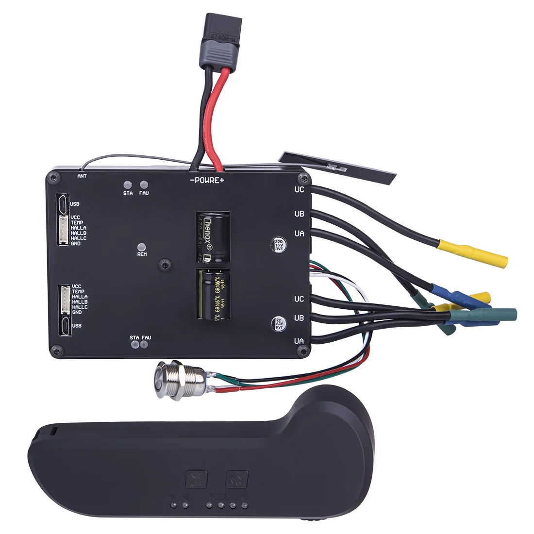 Новый двойной привод ESC ESC6.1 100A 8 60V 3S 12S аккумулятор с чехлом|Скейтборд| |