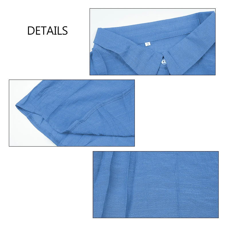 Solid Cotton Linen Tunic Summer Loose Button Shirts For Women Casual Turn-down Collar Long Sleeve Women Blouses Plus Size Tops Solid Cotton Linen Tunic Summer Loose Button Shirts For Women Casual Turn-down Collar Long Sleeve Women Blouses Plus Size Tops