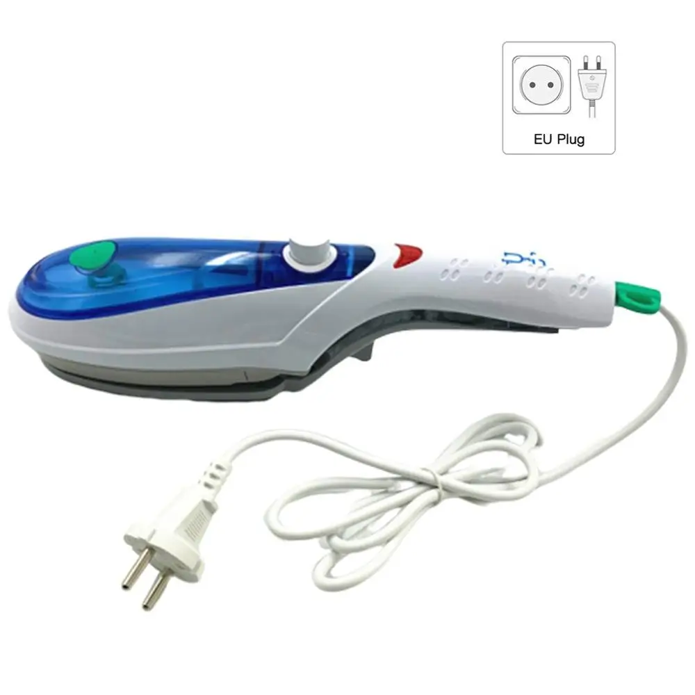 blue EU plug Ручной отпариватель одежды портативный паровой утюг для одежды Утюг-Отпариватель Домашняя одежда отпариватель машина - Цвет: blue EU plug