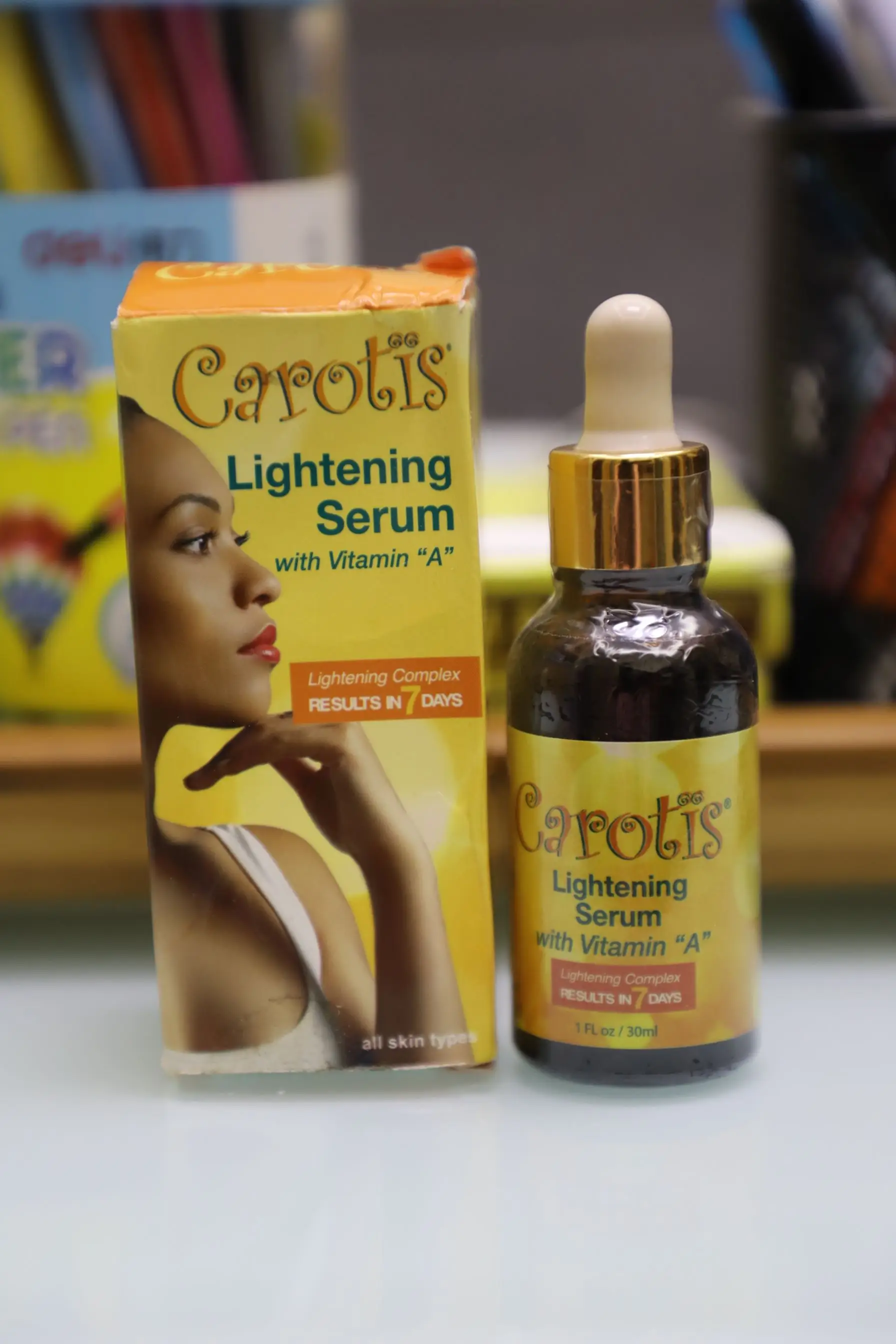 Каротис осветляющая сыворотка с витамином А | Результат в течение 7 дней Красота и