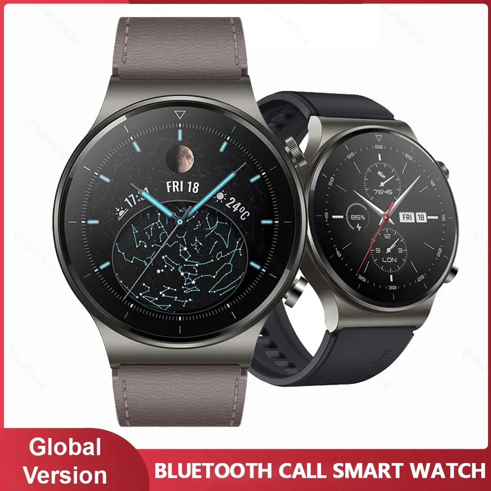 Смарт-часы для Huawei GT2 Pro с Bluetooth сенсорным экраном и Пульсометром | Электроника