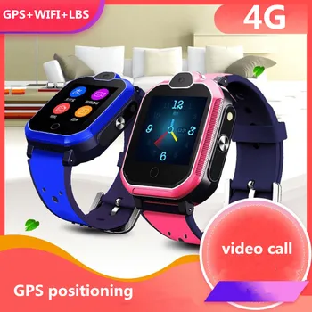 

New children's smart 4G watch remote monitoring SIM card GPS location tracker video call best gift for kids