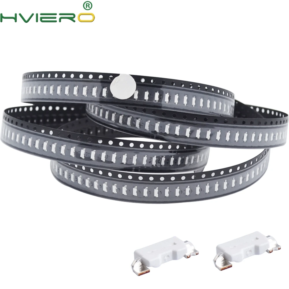 100pcs 335i Вид сбоку белый красный зеленый синий свет SMD светодиод 1800 MCD светодиодная