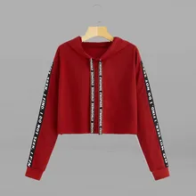 Женские толстовки, толстовка, Осенний укороченный топ, толстовка с длинным рукавом, худи с буквенным принтом, пуловер, топы, толстовки, пальто, женские толстовки