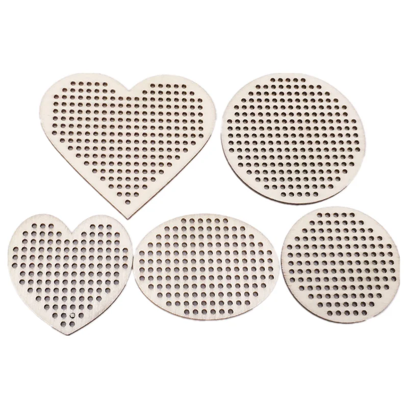 

10pcs Wooden Heart Ornaments Unfinished Love Heart Shaped Ornaments Wood Cutouts for DIY Crafts Wedding Party Decorations