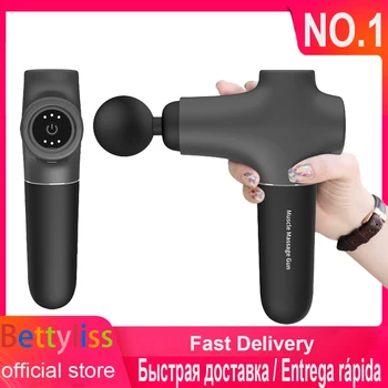 

Mini Handheld Percussion Massage Gun Deep Tissue Massager Therapy Gun Exercising Muscle Pain Relief Body Shaping