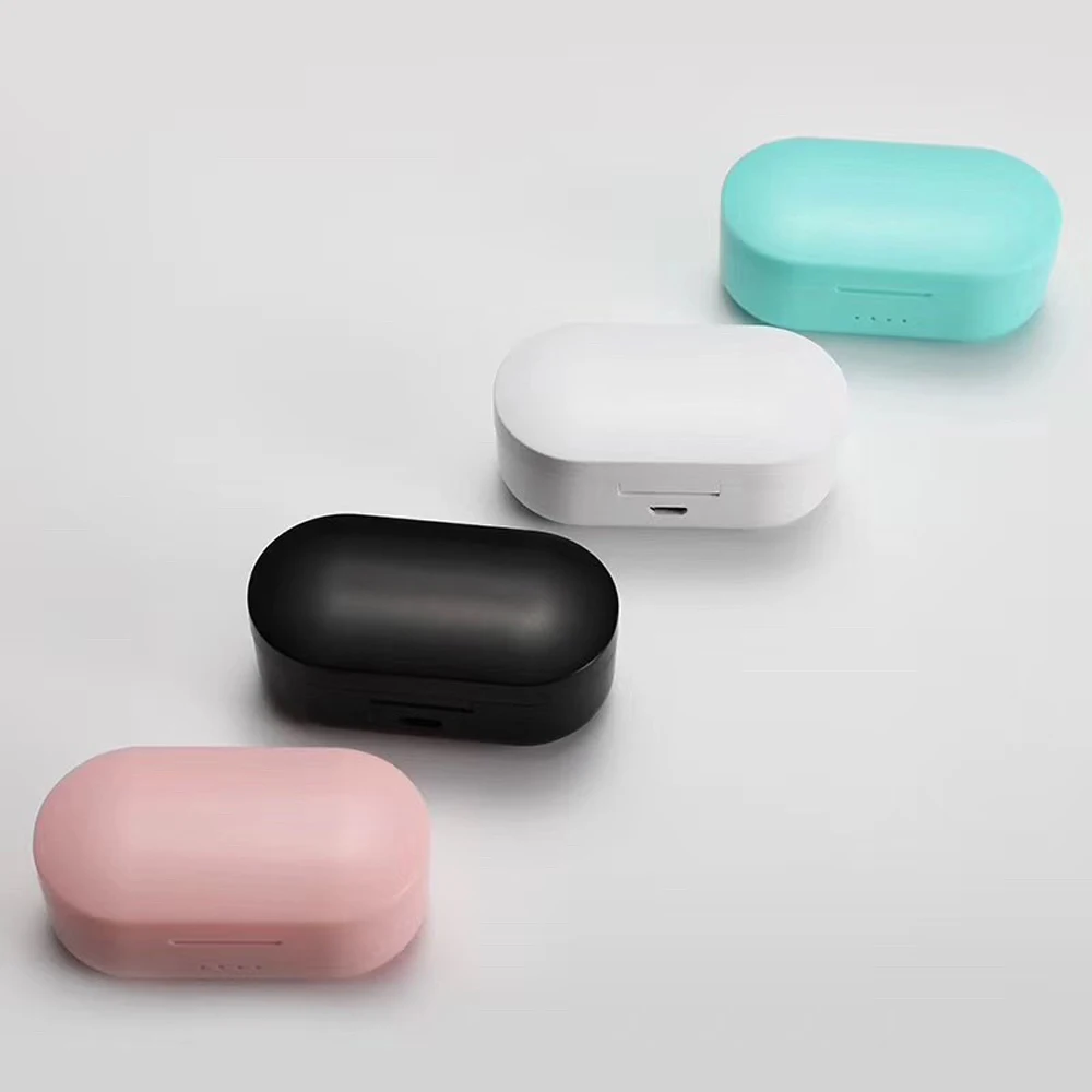 Tws беспроводные Bluetooth наушники, мини наушники, спортивные наушники с зарядным устройством, Спортивная гарнитура для смартфона