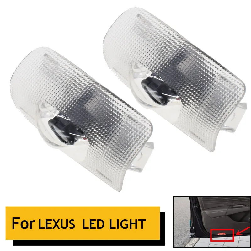 2 pieces LED door lamps for Lexus.Door lamp suitable RX300 series es200 350 IS LS LC RX GX GS lx470 570 RC Projection light | Автомобили и