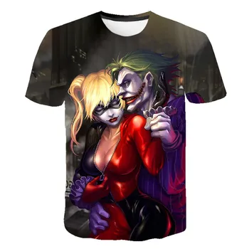 

T-shirt 3d clown T-shirt men's suicide squad T-shirt 3d t-shirt printing T-shirt casual funny T-shirt
