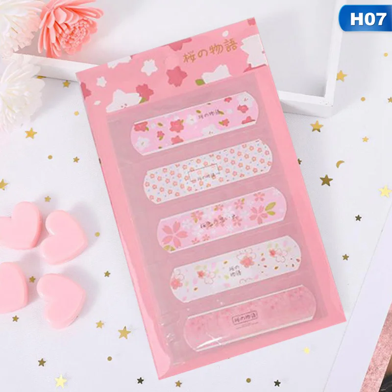 1 Sheets Waterproof Cute Cartoon Kids Aid First Aid Emergency Kit Adhesive Bandage Wound Plaster Kits