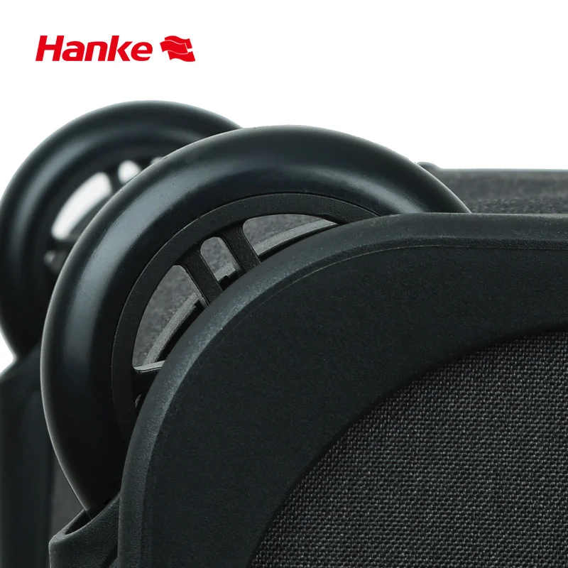 Hanke чемодан для багажа для мужчин и женщин Дорожный чемодан-тележка мягкая оболочка водонепроницаемый немой Спиннер колеса телескопическая ручка стюардесса Сумка-интернат с паролем H8056
