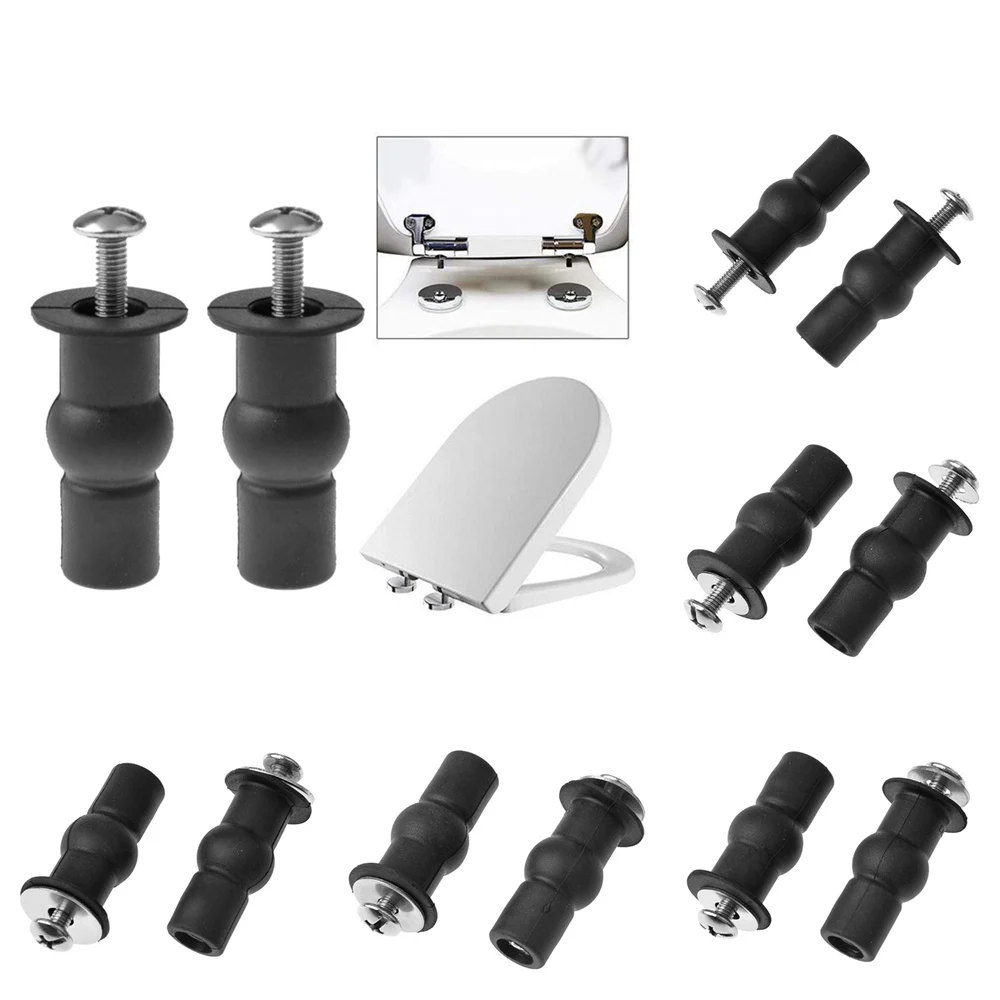 Новые винты для унитаза петли расширяющиеся резиновые верхние гайки с глухим