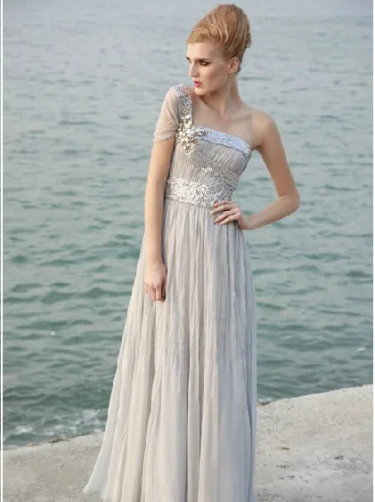 

free shipping 2016 new fashion dinner formal brides maid dresses evening gown vestidos formales long chiffon Graduation Dresses