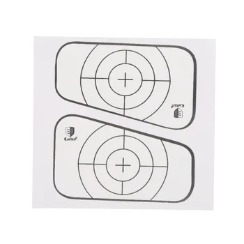 

10PC Golf Training test Hit Sticker Target Label Impact Label Target Sticker Tape Drive Iron Dessert Test Paper Golf Accessories