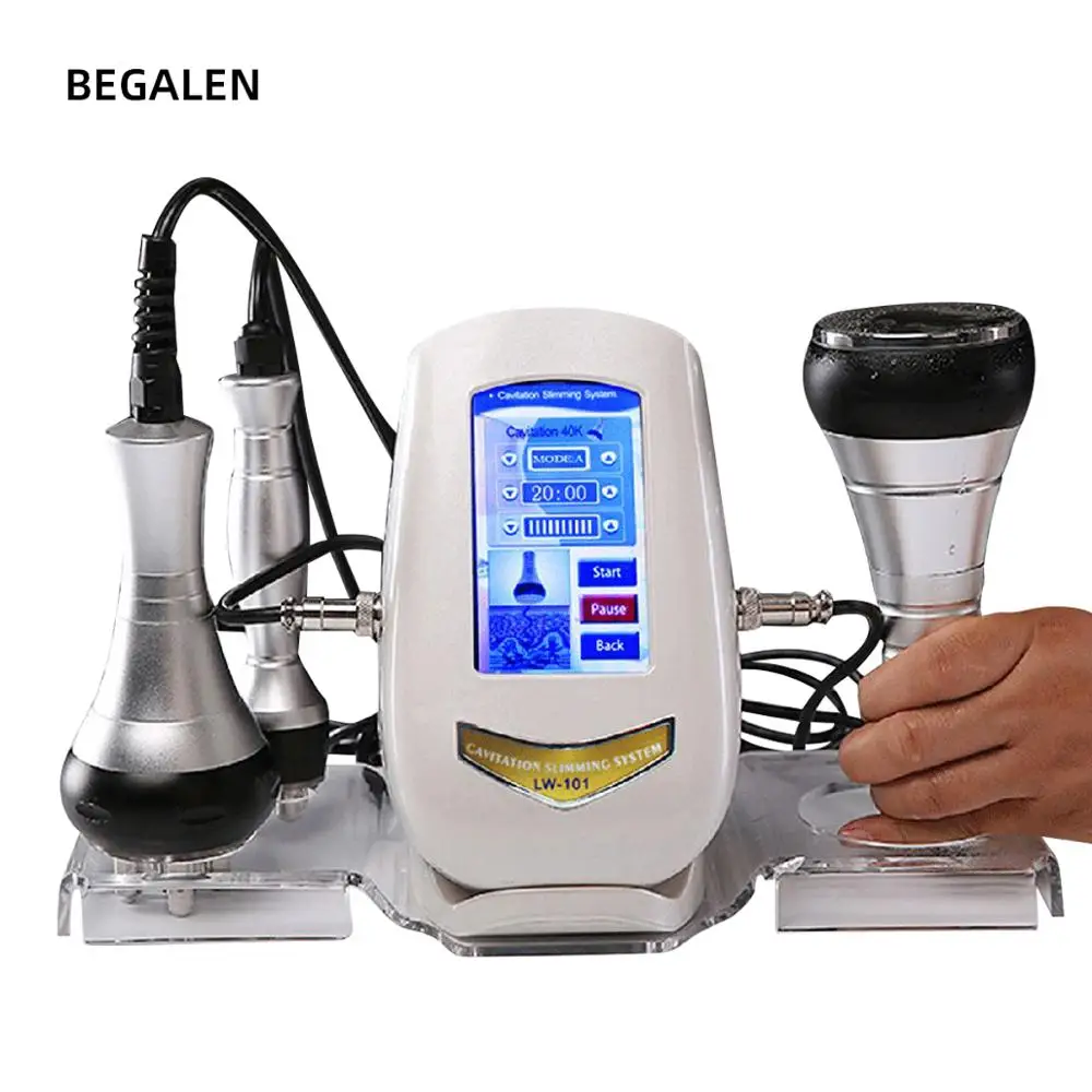  Begalen Authentic LW-101 40K Cavitation Ultrasonic Slimming Machine Weight LossFace Lifting Skin Re