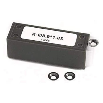 

10Pcs Round Carbide Inserts Cutters for Woodturning Ci5 Cutters Replacement (8.9 Diameter x 1.85 mm Thickness 30 Cutting Angle)