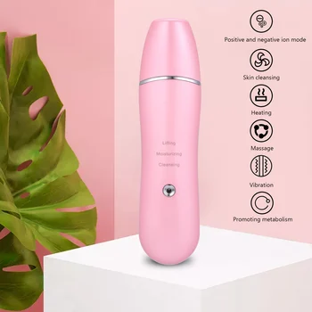 

Ultrasonic Deep Face Cleaning Skin Scrubber Skin Care Facial Deep Cleaning Exfoliator Blackhead Wrinkle Removal for Face Lifting