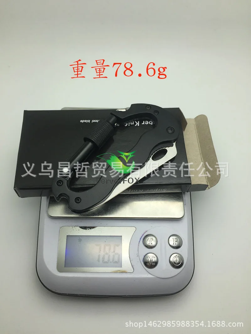 Вешалка Открытый Многофункциональный Карабин-подвес Пряжка нож крест A-line сплав пять в одном инструменте D пряжка
