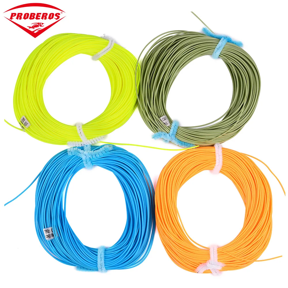 

30.5M Fly Fishing Line Multi-color Floating Line Floating Weight with Fore Model Selectable Fly Mainline FD100