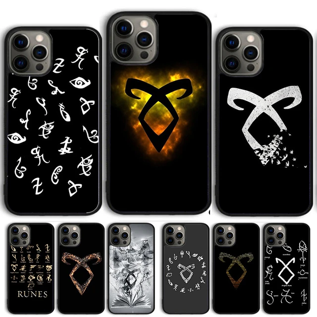 Shadowhunters Angelic Rune Phone Case Cover For iPhone 15 14 13 12 Pro Max  mini 11 Pro Max XS XR 6S 7 8 Plus SE 2020 Coque Shell - AliExpress