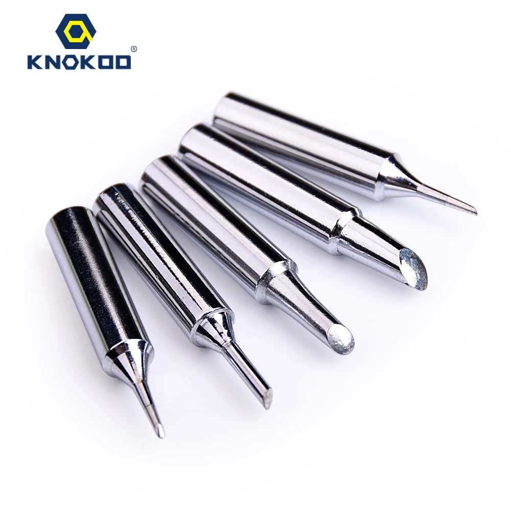 KNOKOO 10 шт./упак. без свинца Замена T18 CF1 CF2 медный сварочный наконечник паяльник