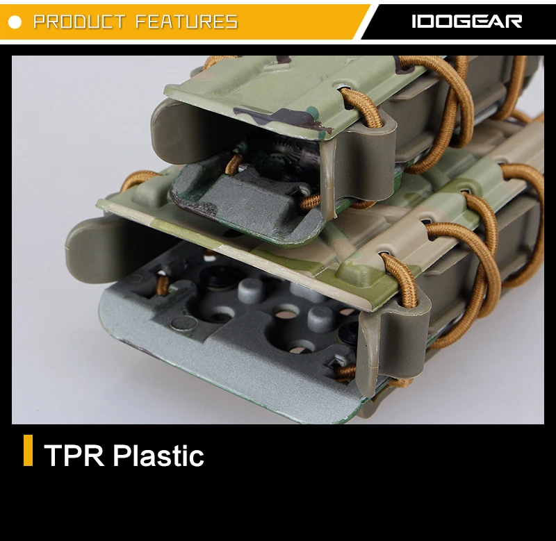 IDOGEAR тактические чехол для журналов чехол для кружек подсумок для оружия чехол 5,56 7,62 9 мм армейский тактический пояс тактический Магнитный чехол