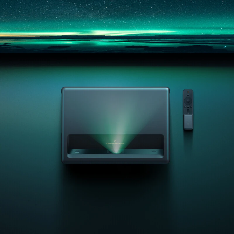 Лазерный проектор Xiaomi Mijia 4K 2 Гб ОЗУ 16 ПЗУ ALPD 3 0 Android 6 3D 3840x2160 150 дюймов 5000 лм домашний