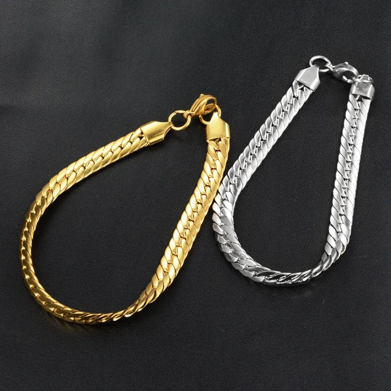 Золотые, серебряные металлические браслеты с элементами в виде стрел для мужчин и женщин в стиле панк, цепочка с листьями и блестками, плоские браслеты Pulseira Feminina, очаровательные ювелирные изделия