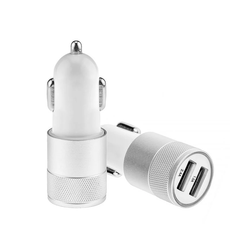 Новая одежда для маленькой девочки 2 порта USB Универсальное автомобильное Зарядное устройство для зарядки мобильного телефона