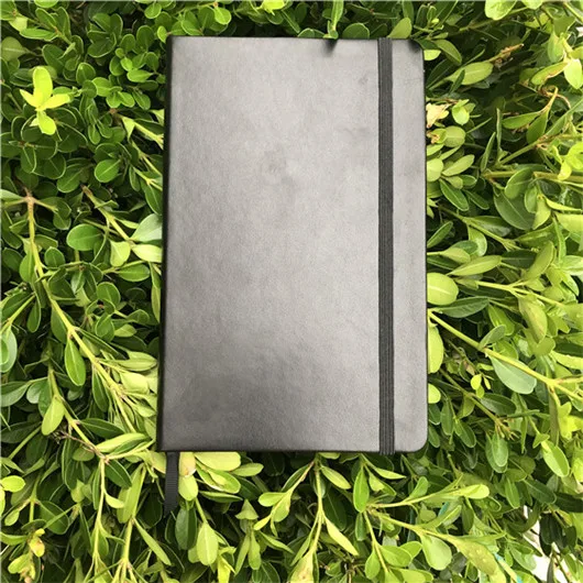 BLACK Искусственная кожа блокнот Художественный альбом для набросков dot grid bullet journal 100gsm бумага 192 страниц - Цвет: BLACK
