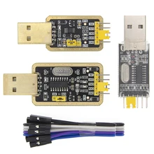 Ch340g/ch340e módulo conversor usb para ttl, módulo uart ch340 3.3v 5v