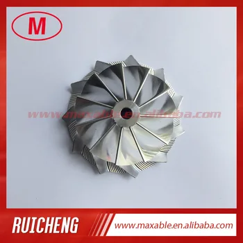 

TD04HL 19T 49189-x 46.02/58.00mm 11+0 blades turbocharger high performance billet/milling/aluminum 2618 compressor wheel